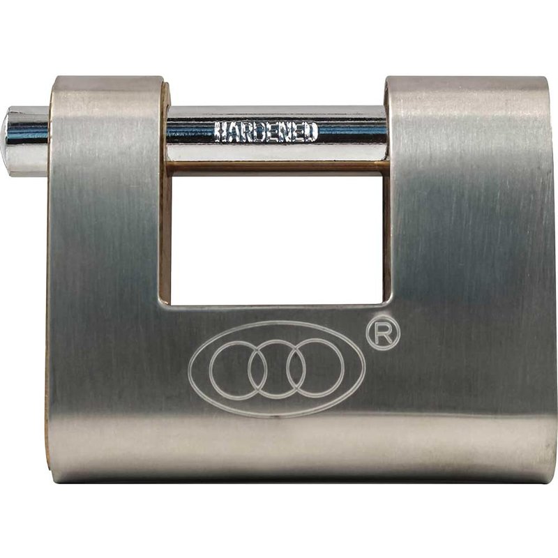 Faithfull Brass Shutter Padlock 80mm FAIPLB80SHUT