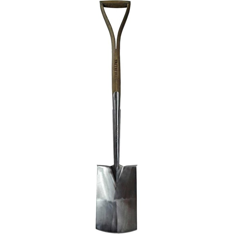 Faithfull Prestige Stainless Steel Digging Spade Ash Handle FAIPRESDSSS