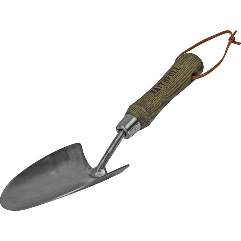 Faithfull Prestige Stainless Steel Hand Trowel Ash Handle FAIPRESHTSS