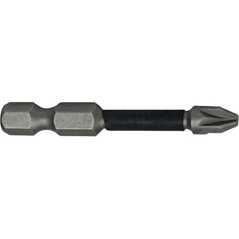 Faithfull Pozi Impact Screwdriver Bits PZ3 x 50mm (Pack 3) FAISBPZ350IM