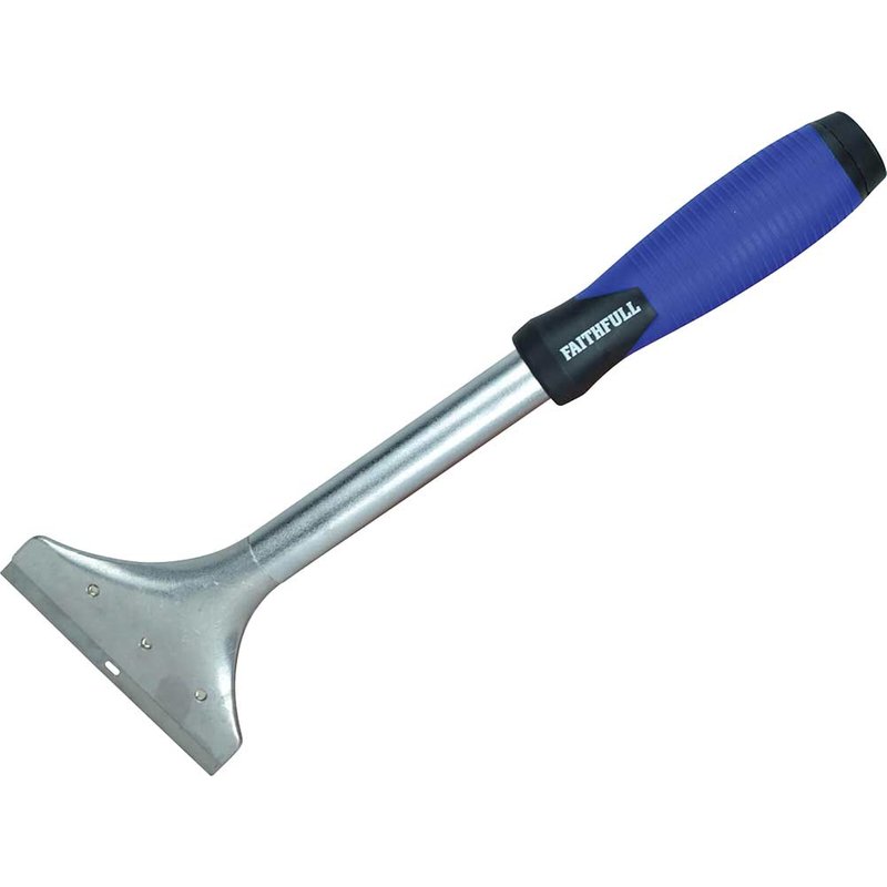 Faithfull Heavy-Duty Long Handled Scraper 100mm (4in) FAISCRA100LH
