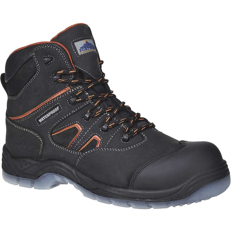 Portwest Compositelite All Weather Boots Black Size 7