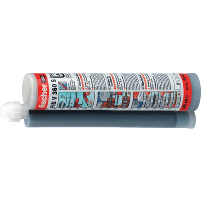Fischer FIS EM 390 Epoxy Anchor Masonry Resin Cartridge 390ml
