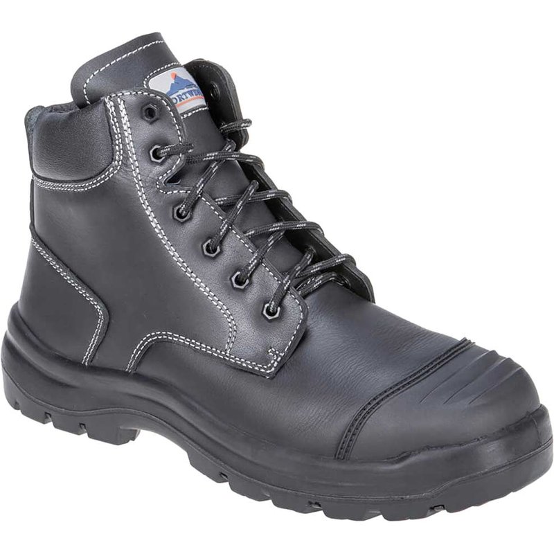 Portwest Mens Clyde Safety Boots Black Size 11