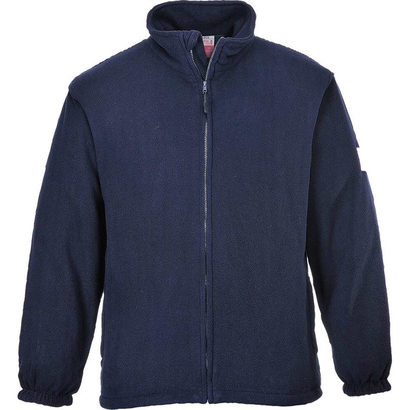 Modaflame Mens Flame Resistant Antistatic Fleece Navy 2XL