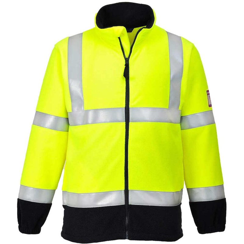Modaflame Flame Resistant Hi Vis Fleece Yellow 2XL