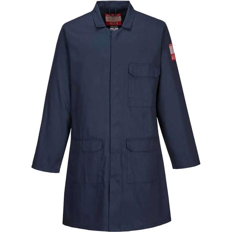 BizFlame Flame Resistant Standard Coat Navy L