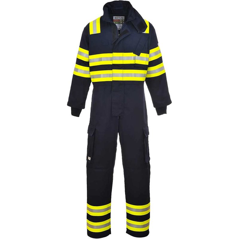 BizFlame Wildland Fire Coverall Navy M