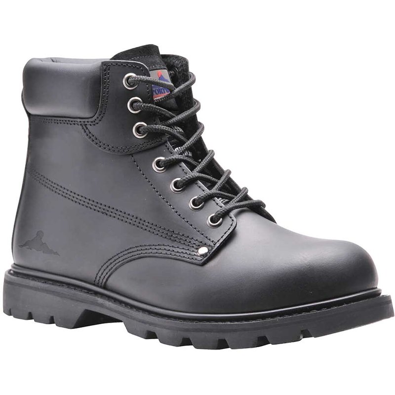 Portwest Steelite SBP HRO Welted Safety Boots Black Size 8