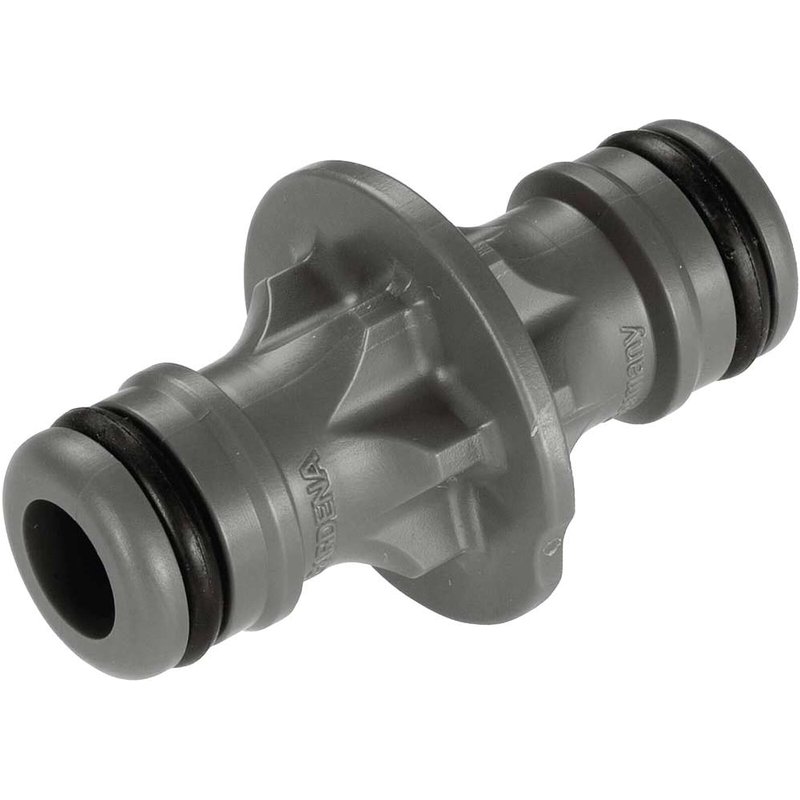 Gardena ORIGINAL Double Ended Male Hose Pipe Connector 1/2" / 12.5mm Pack of 1