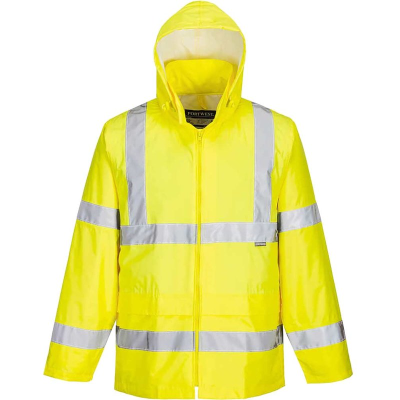Portwest Hi Vis Rain Jacket Yellow 3XL