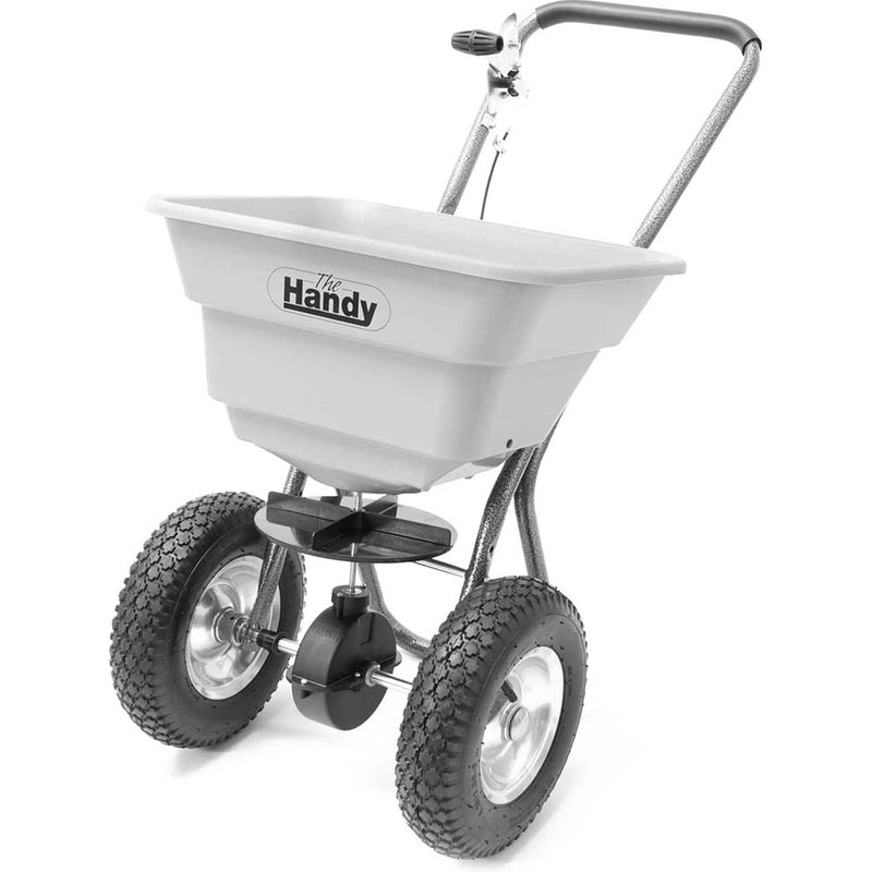 Handy THS80 Push Feed, Grass and Salt Broadcast Spreader 36kg