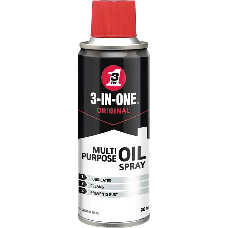 3 In 1 Multi Purpose Oil Spray Can 200ml