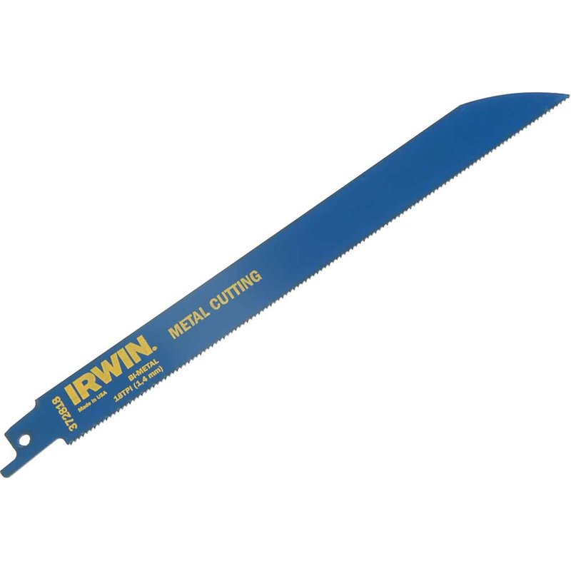 Irwin IRWIN® 818R Sabre Saw Blade Metal Cutting 200mm 18 TPI (Pack 25) 10504140