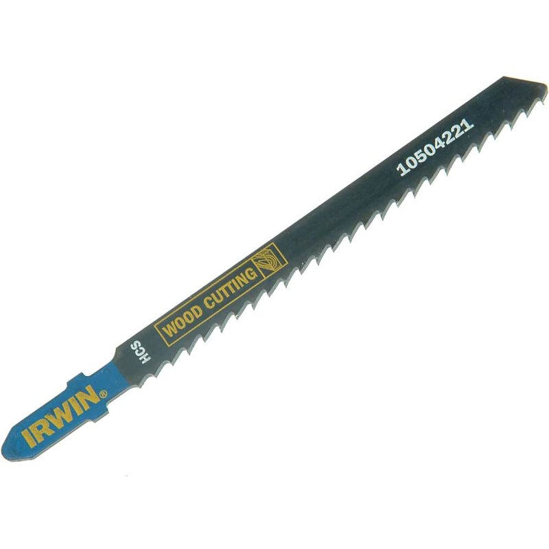 Irwin IRWIN® Wood Jigsaw Blades Pack of 5 T101B 10504219