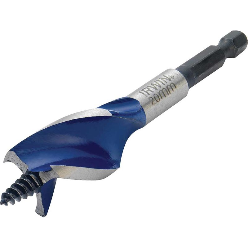 Irwin IRWIN® Blue Groove 6X Stubby Wood Bit 20 x 100mm 1921993