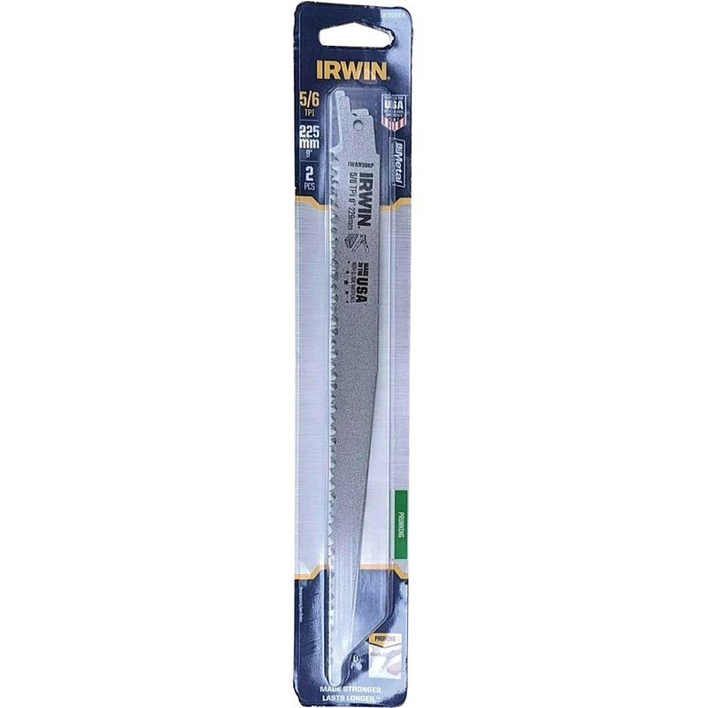 Irwin IRWIN® Wood Pruning Sabre Saw Blade 225mm (Pack 2) IW1016914