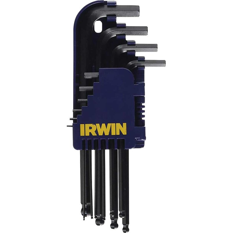 Irwin IRWIN® T10757 Metric Long Arm Ball End Hex Key Set, 10 Piece T10757