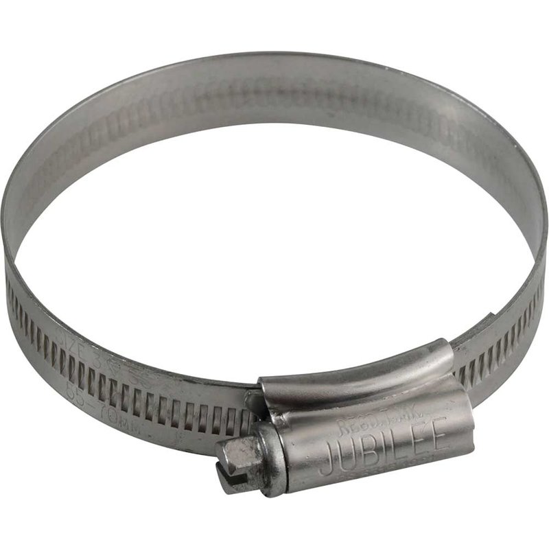 JubileeĀ® 3 Stainless Steel Hose Clip 55 - 70mm (2.1/8 - 2.3/4in) 3SS