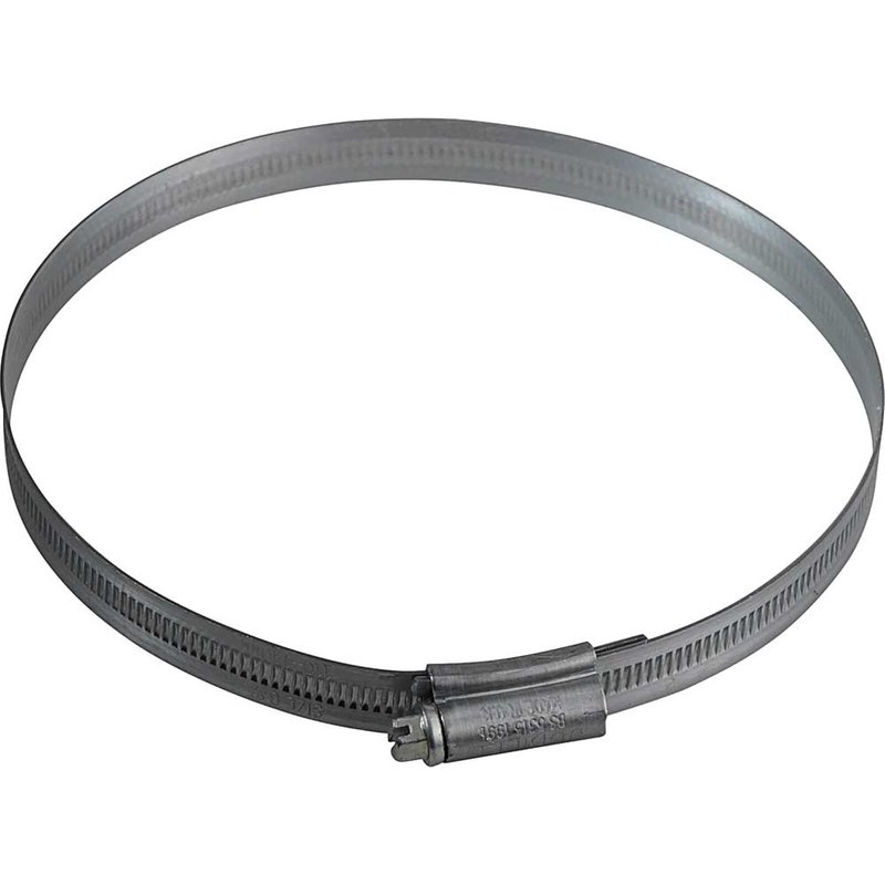 Jubilee Zinc Plated Hose Clip 110mm - 140mm Pack of 1