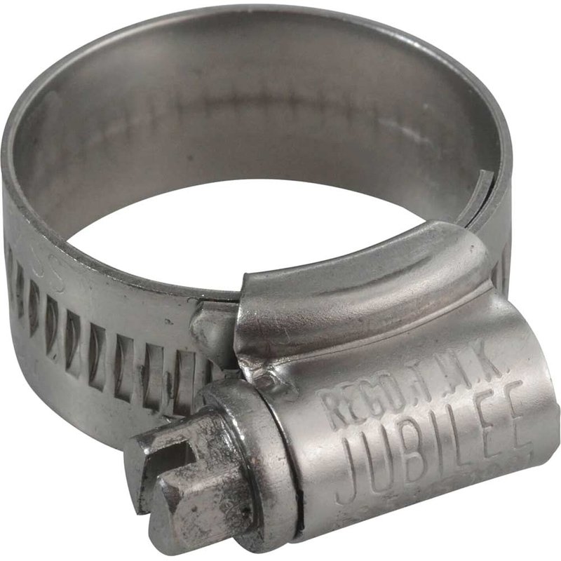 JubileeĀ® 0X Stainless Steel Hose Clip 18 - 25mm (3/4 - 1in) 0XSS