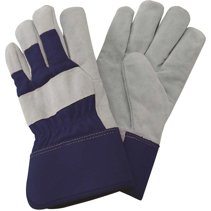 Kent and Stowe Fleece Lined Thermal Rigger Gloves Navy L Pack of 1