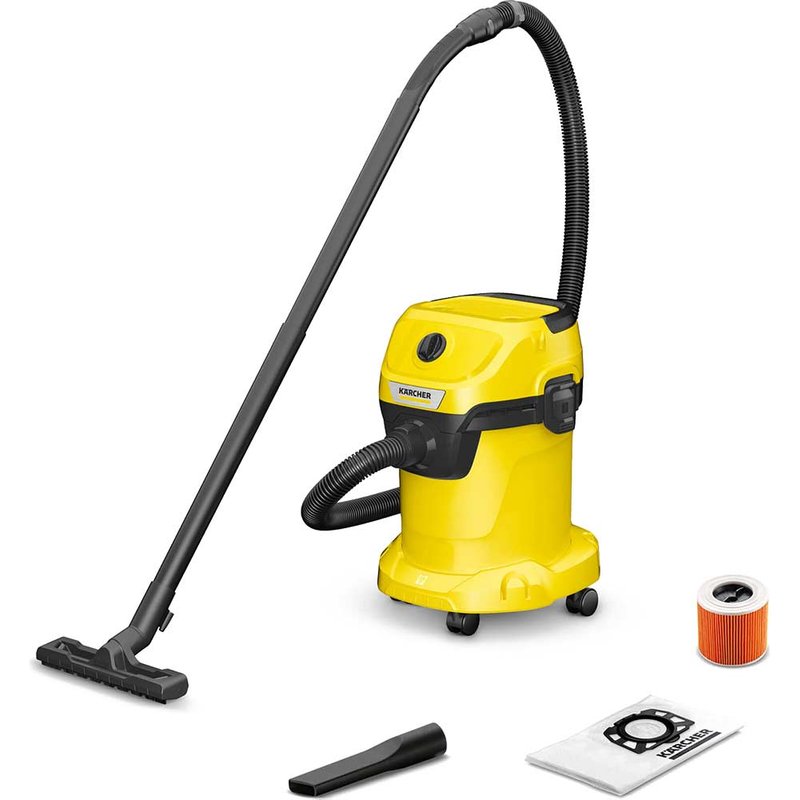 Karcher WD 3 Wet and Dry Vacuum Cleaner 17L