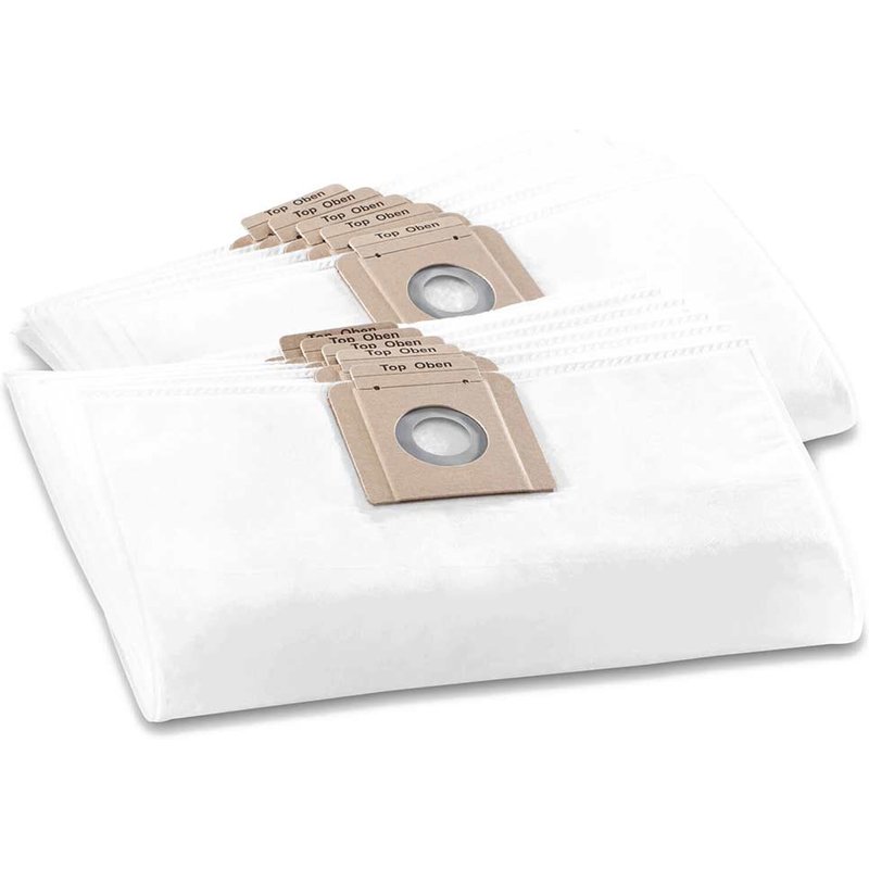 Karcher M Class Fleece Filter Dust Bags for T 7/1 Pack of 300
