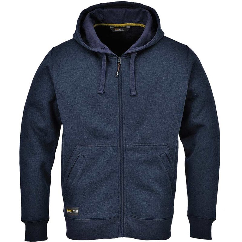 Portwest Mens Nickel Sweatshirt Hoodie Navy 2XL