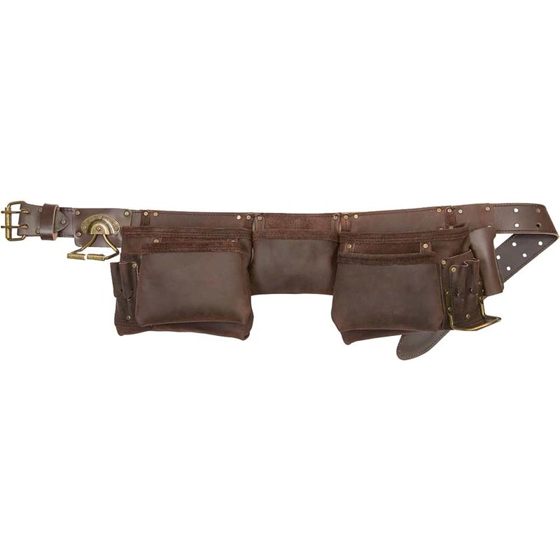 Kuny's 19427 Oiled Leather Construction Apron 12 Pocket 19427