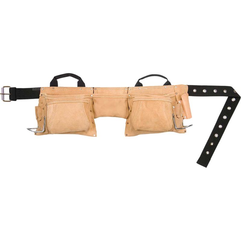 Kuny's AP-527X Heavy-Duty Leather Work Apron 12 Pocket AP-527X