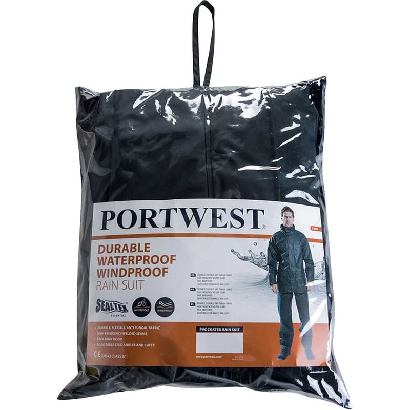 Sealtex Essential Waterproof Rain Suit Navy XL