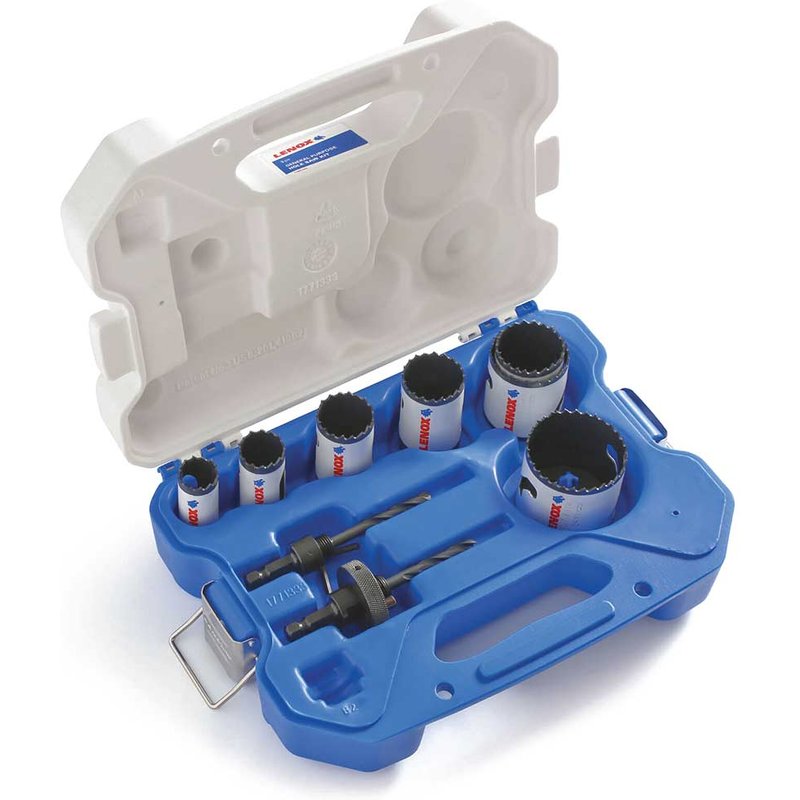 LENOX INT700G General Purpose Holesaw Set, 9 Piece 1768793