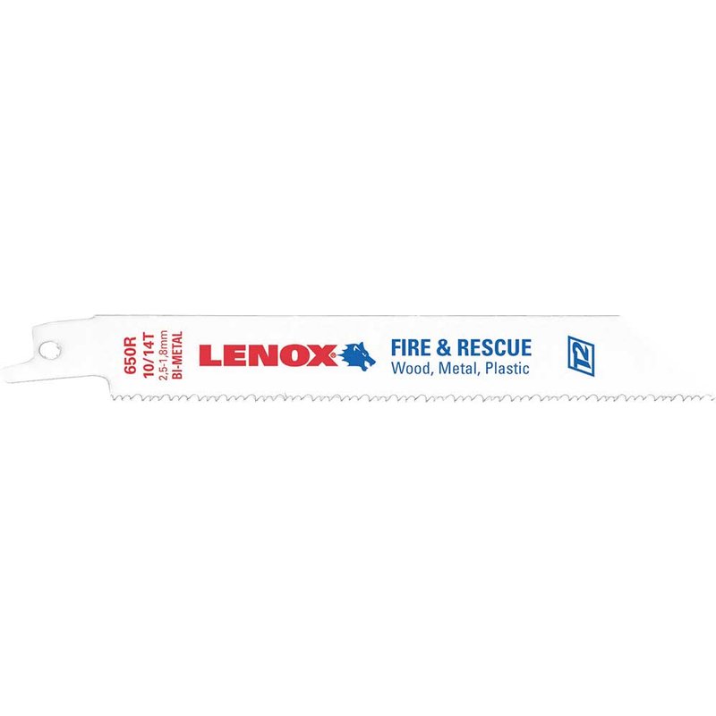 Lenox Fire & Rescue Reciprocating Saw Blades 152mm Pack of 2