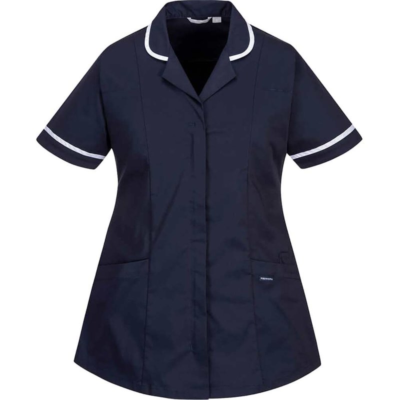 Portwest Womens Stretch Classic Healthcare Tunic Navy M