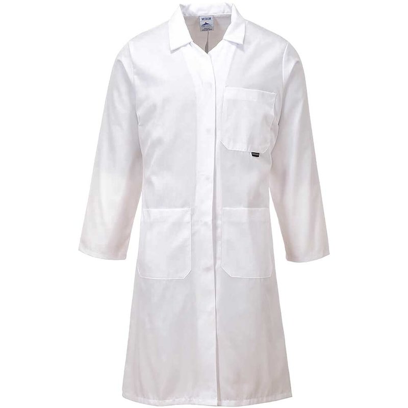 Portwest Womens Standard Work Coat White M