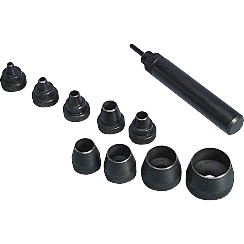 Maun Imperial Wad Punch Kit, 9 Piece 1001-05