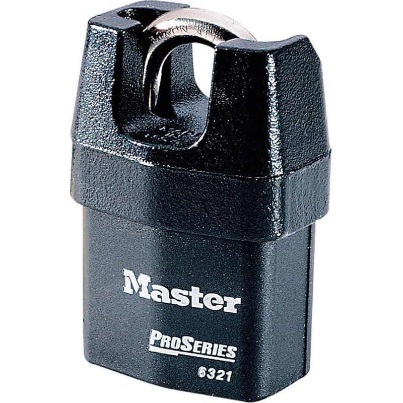Master Lock ProSeriesĀ® Shrouded Shackle 54mm Padlock - Keyed Alike 6321KA-10G016