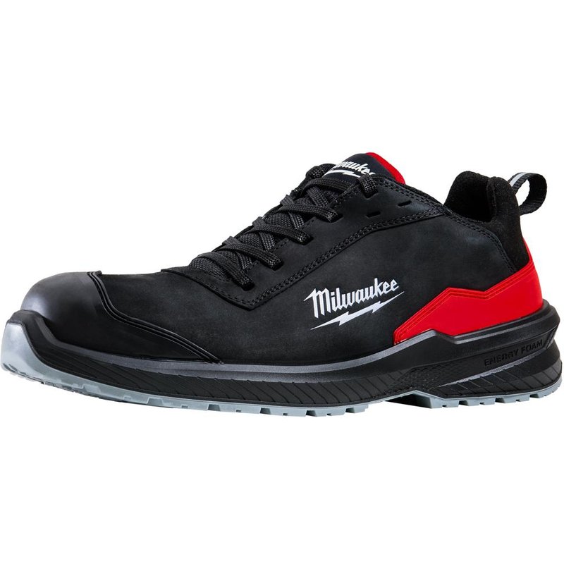 Milwaukee Flextred S3S Safety Trainers Black Size 8 - 4932493720