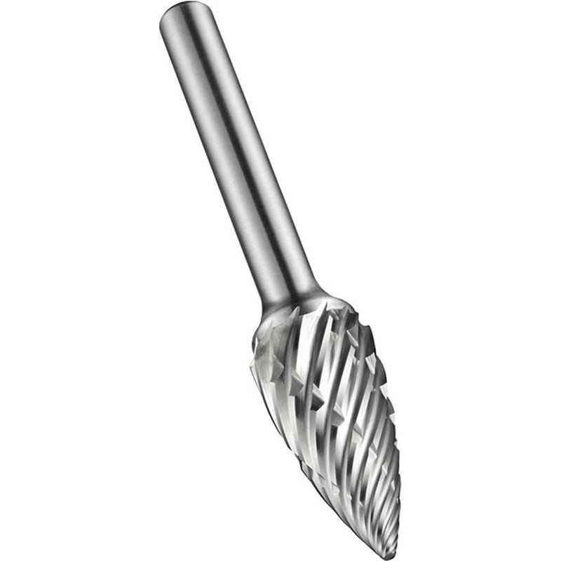 Dormer P713 Pointed Tree Carbide Burr 12.7mm 25mm 6mm