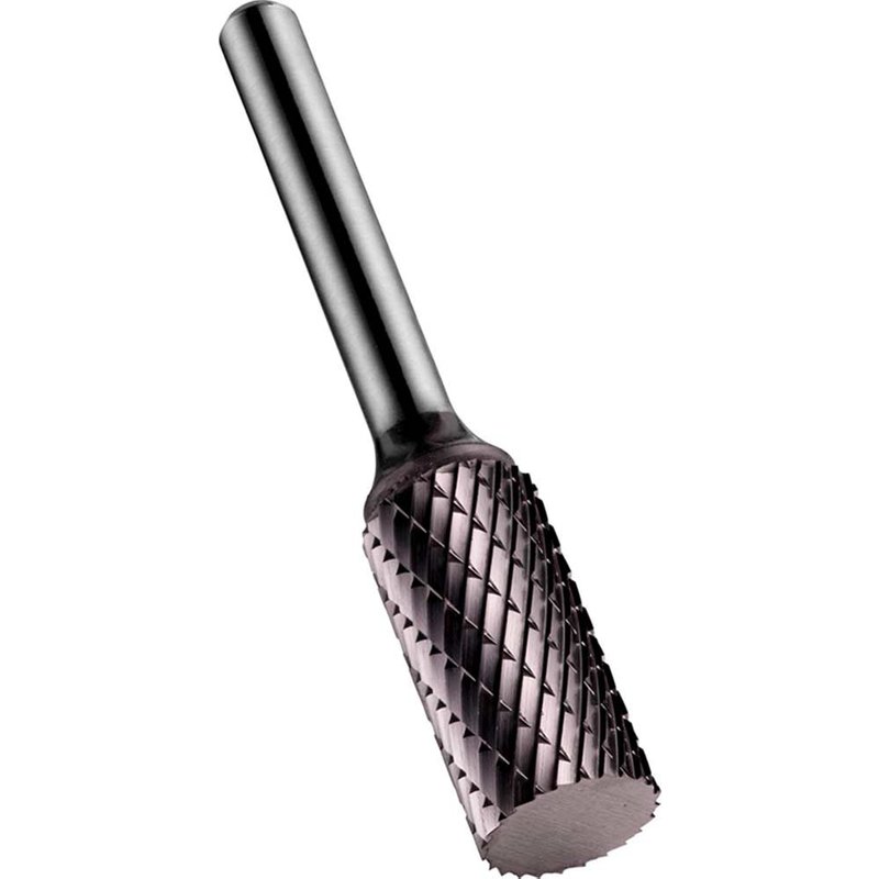 Dormer P801C TiAlN Cylinder Carbide Burr Without Endcut 12.7mm 25mm 6mm