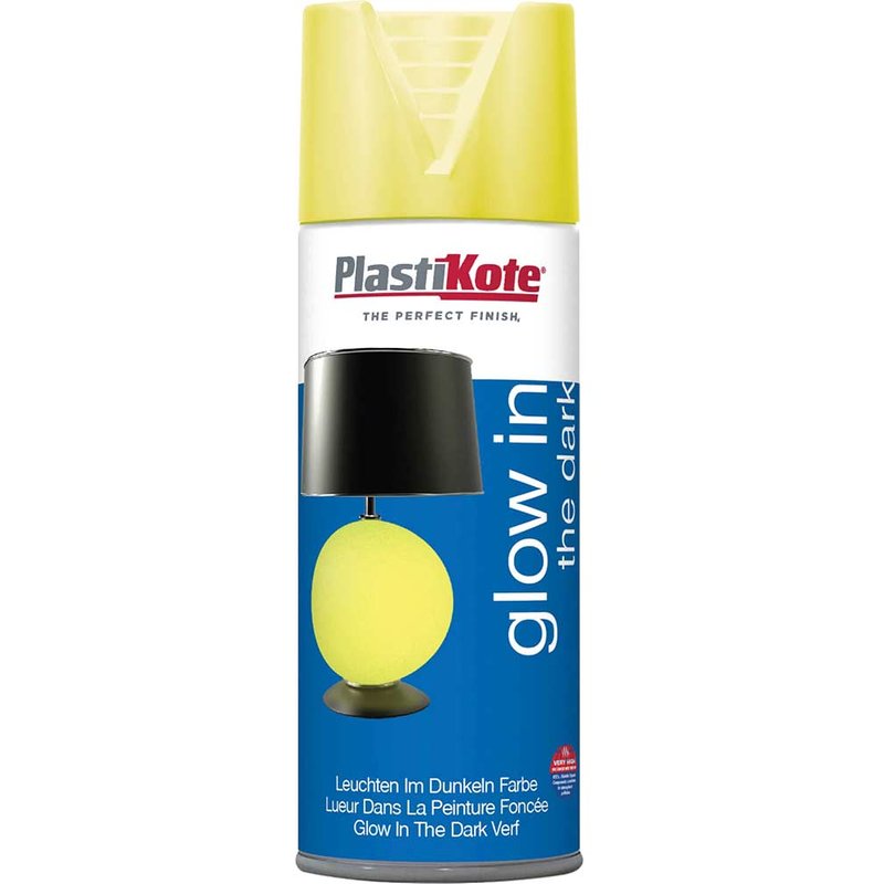 PlastiKote Glow in the Dark Spray Paint 400ml 117002