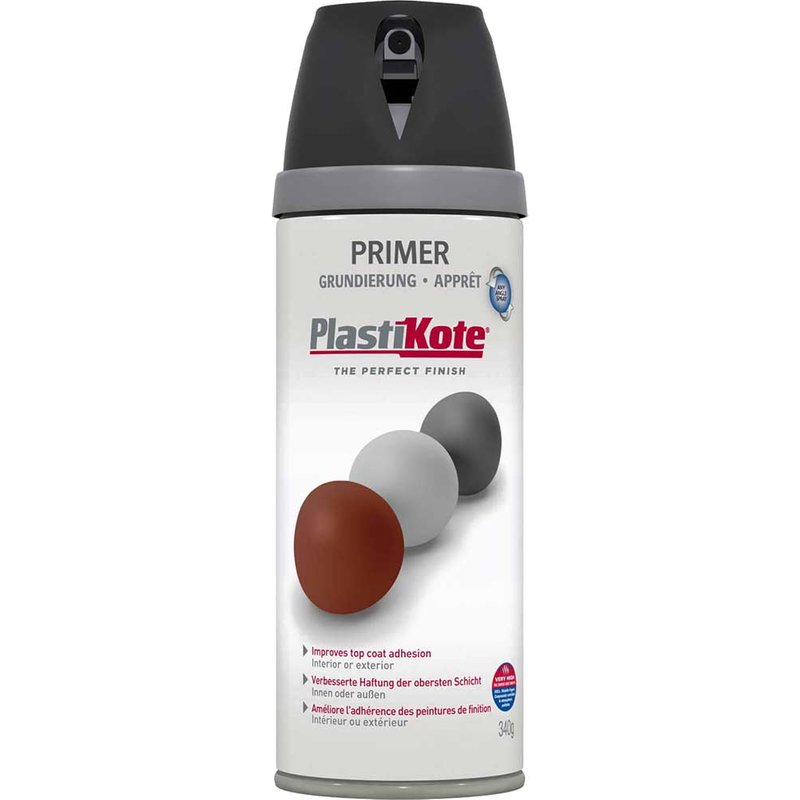 PlastiKote Premium Primer Black 400ml 25001 025001