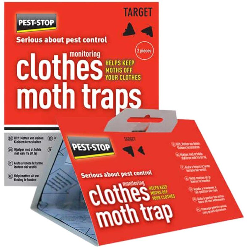 Pest-Stop (Pelsis Group) Clothes Moth Trap x 2 PSCMT PSCMT