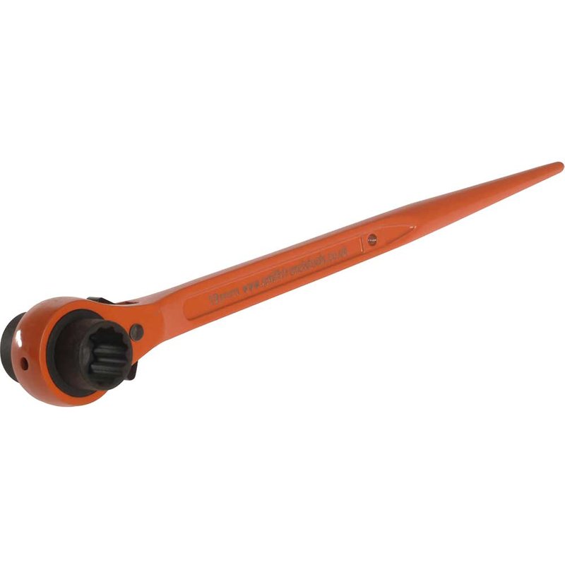 Priory 603 Reversible Ratchet Spanner Podger 19 x 21mm Hi-Vis PRI603TAG