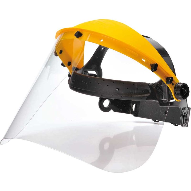 Portwest Browguard and Clear Face Shield