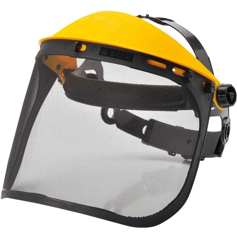 Portwest Browguard and Mesh Face Shield