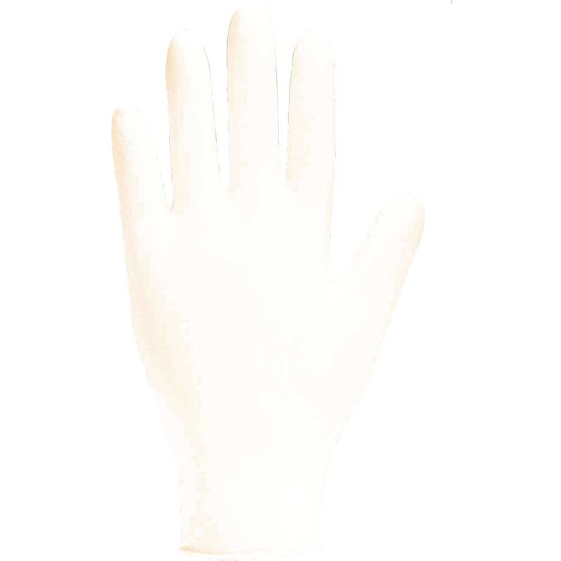 Polyco Bodyguard Latex Disposable Gloves L Pack of 100