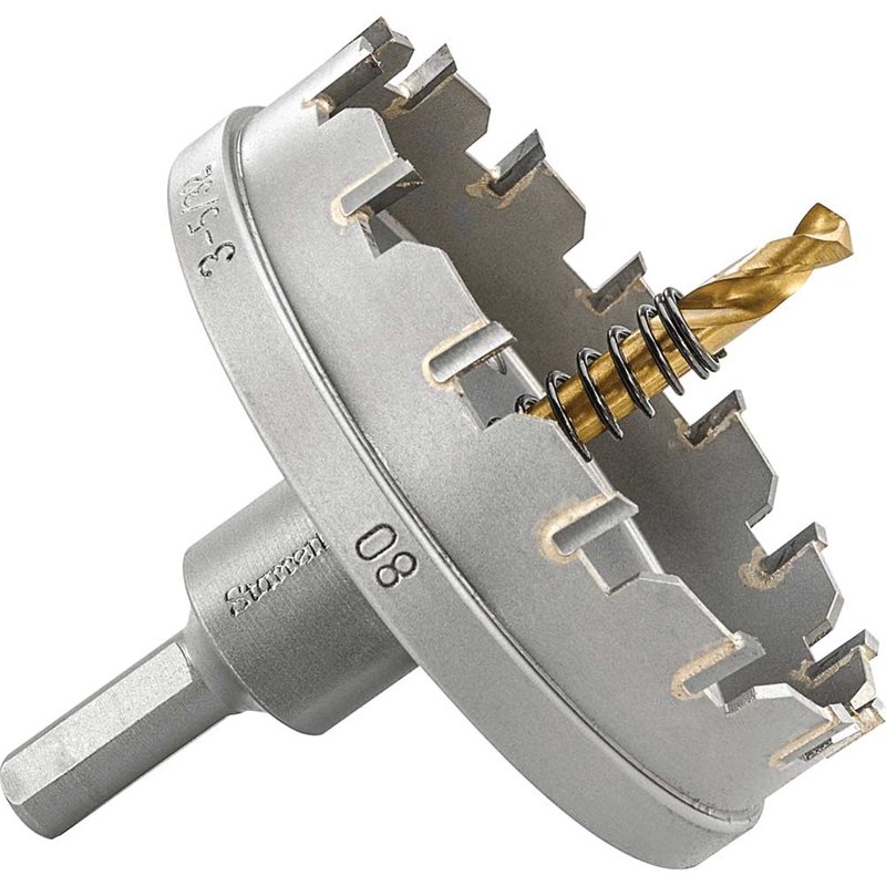 Starrett TCT Carbide Tipped Stainless Cutting Hole Saw 80mm