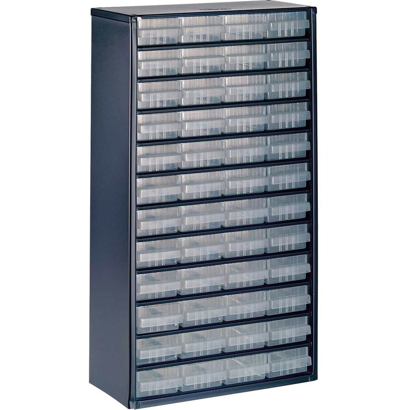 Raaco 1248-01 Metal Cabinet 48 Drawer 137393